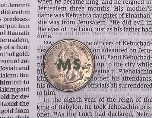 Print sample for this Bible