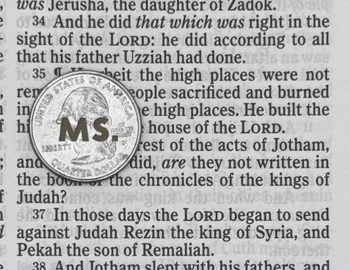 Print sample for this Bible