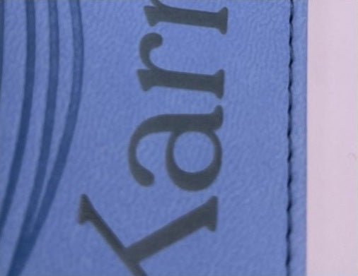 Actual personalization sample for this Bible
