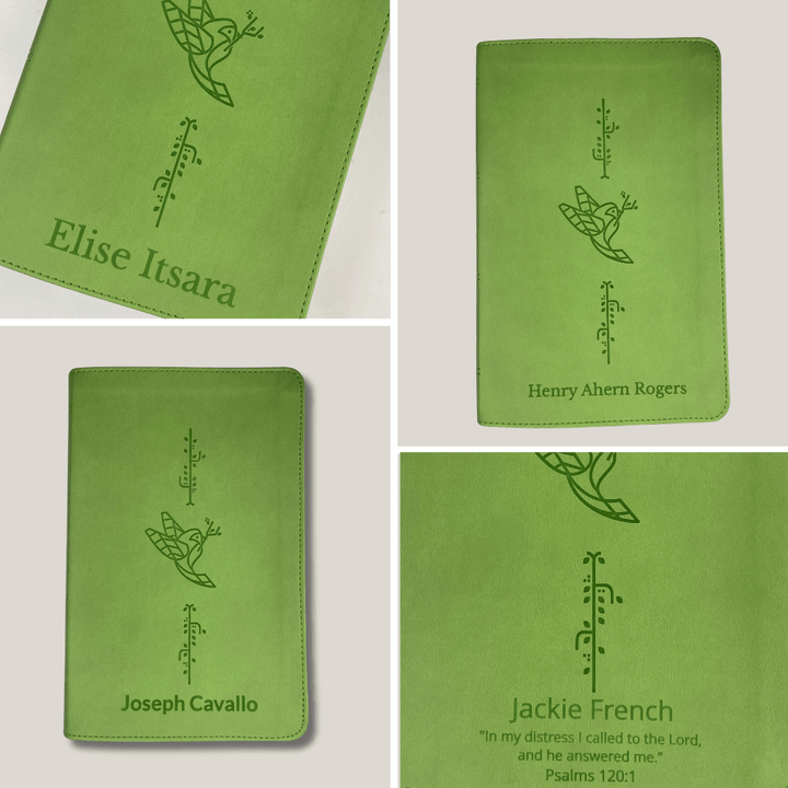 Personalized Green ESV Compact Kids Bible | Shepherds Shelf - Shepherds Shelf
