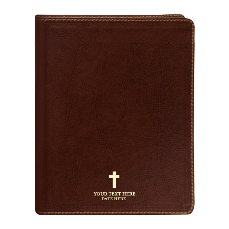 KJV Brown Standard Size Holy Bible Small Print