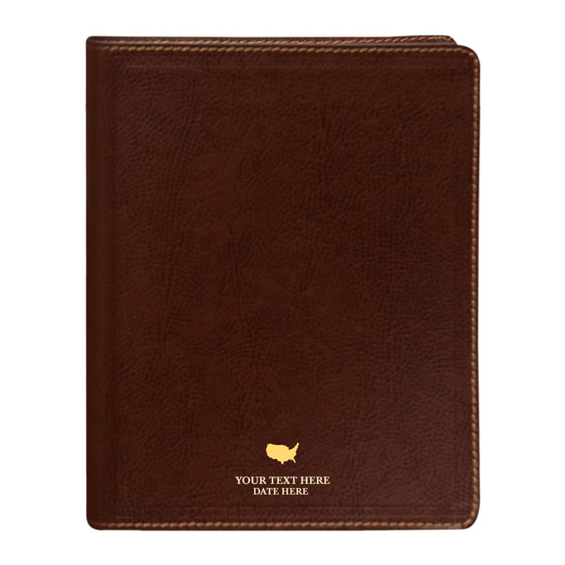 KJV Brown Standard Size Holy Bible Small Print