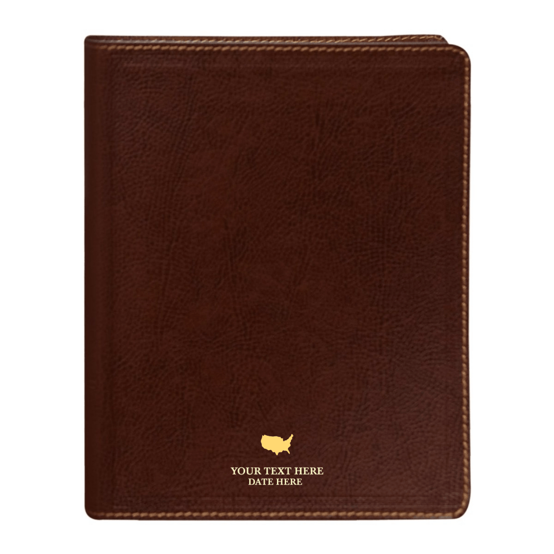Personalized KJV Holy Bible Bonded Leather Note Taking Bible King James Version Bible Custom with Name, Date or Text Gift for Christian & Religious Celebrations | Shepherds Shelf - Shepherds Shelf