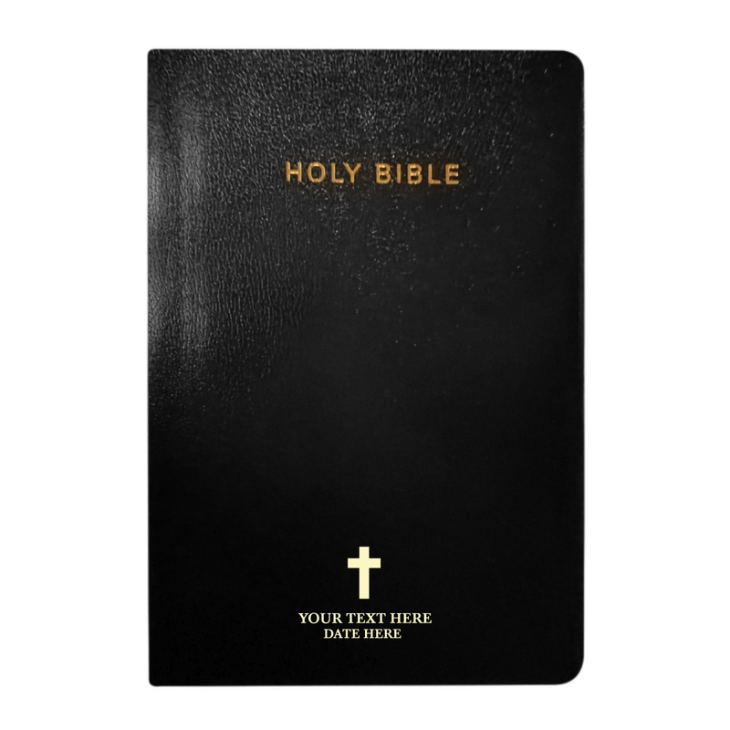 KJV Black Study Size Holy Bible Giant Print