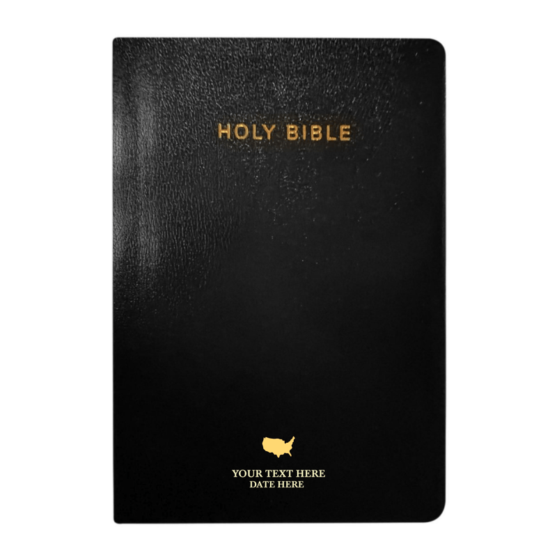 KJV Black Study Size Holy Bible Giant Print