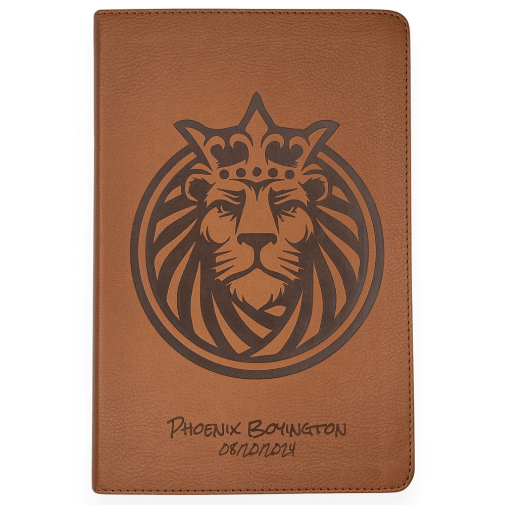 KJV Brown Standard Size Kids Holy Bible Large Print | Royal Lion