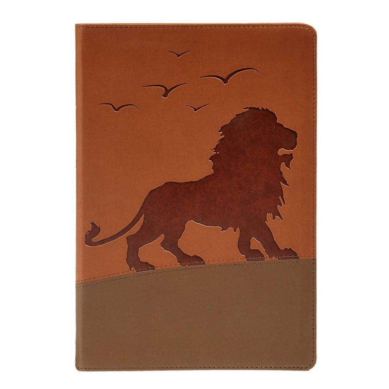 KJV Brown Standard Size Kids Holy Bible Medium Print | Regal Lion