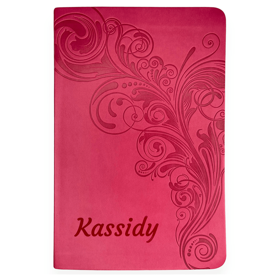 Personalized KJV Reference Bible Pink | Shepherds Shelf - Shepherds Shelf