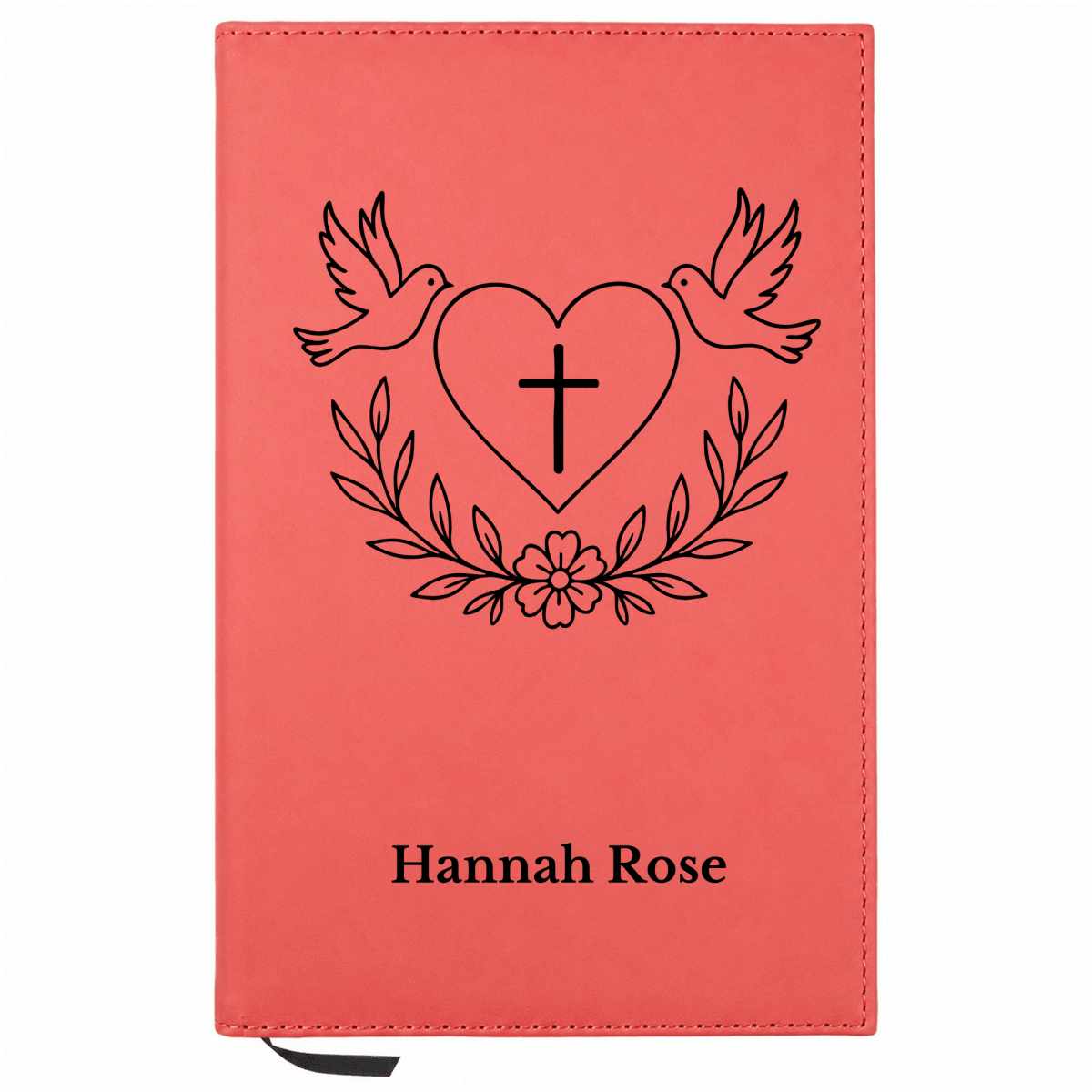 Personalized Leatherette Journal Notebook | Blessed Collection - Shepherds Shelf