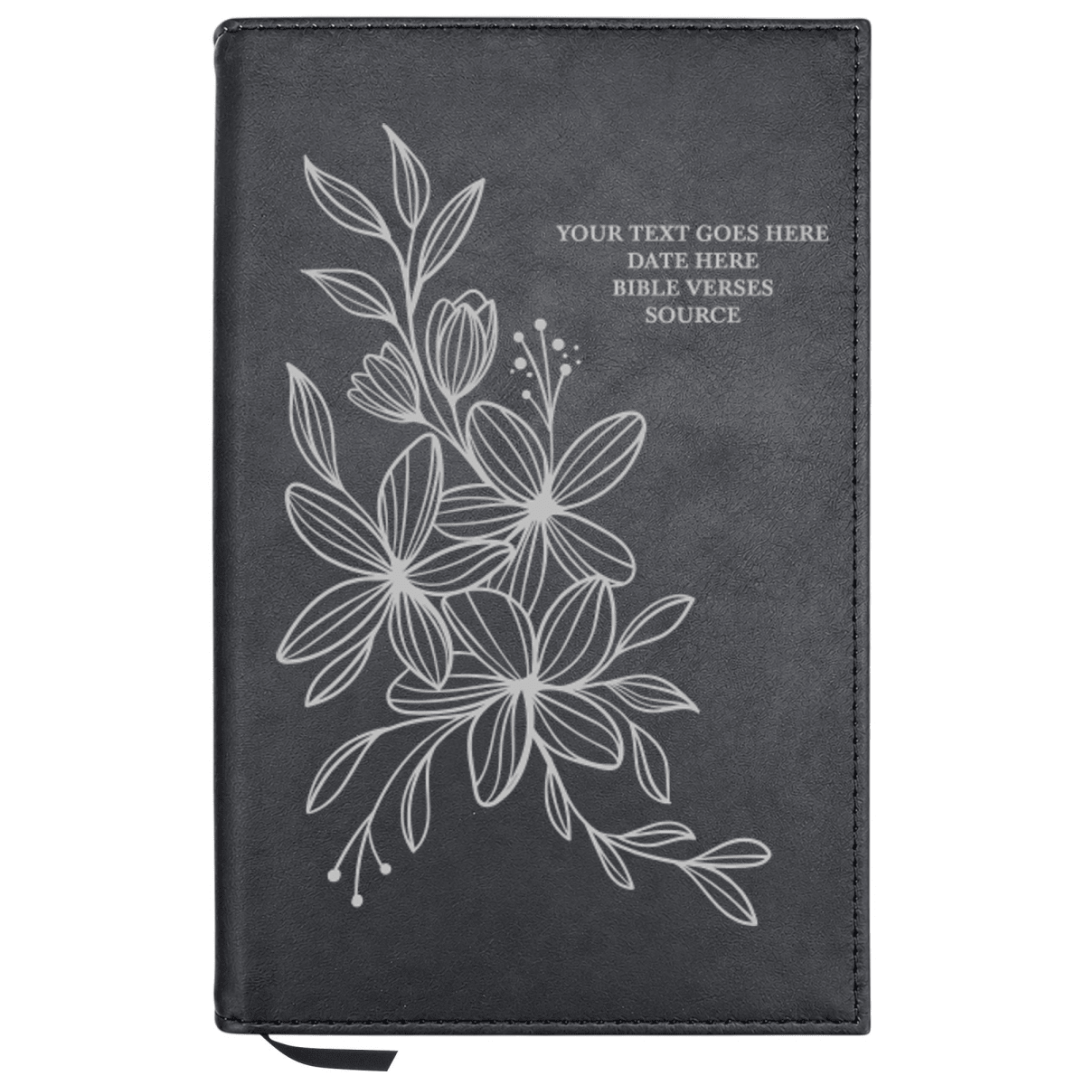 Personalized Leatherette Journal Notebook | Hyacinth - Shepherds Shelf