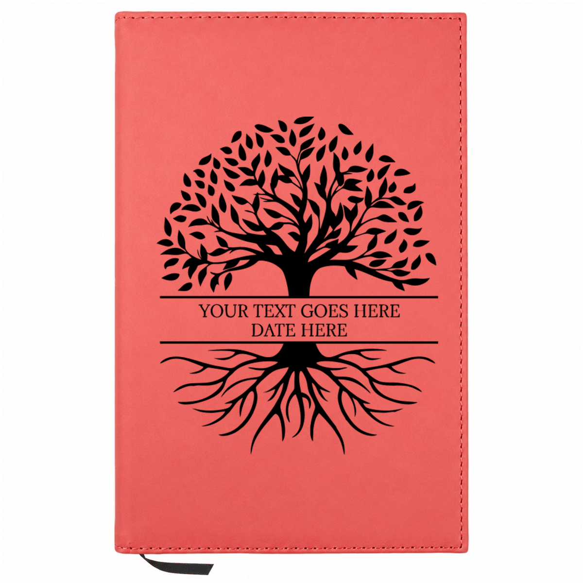 Personalized Leatherette Journal Notebook | Tree of Life - Shepherds Shelf