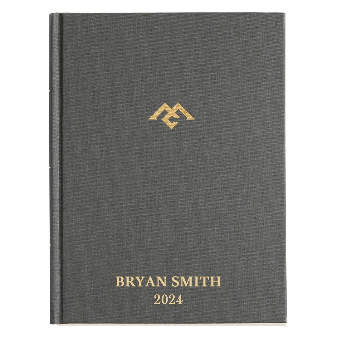 Personalized Men of Character CSB Study Devotional Hardcover Bible, Gray | Shepherds Shelf - Shepherds Shelf