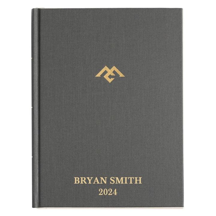 Personalized Men of Character CSB Study Devotional Hardcover Bible, Gray | Shepherds Shelf - Shepherds Shelf
