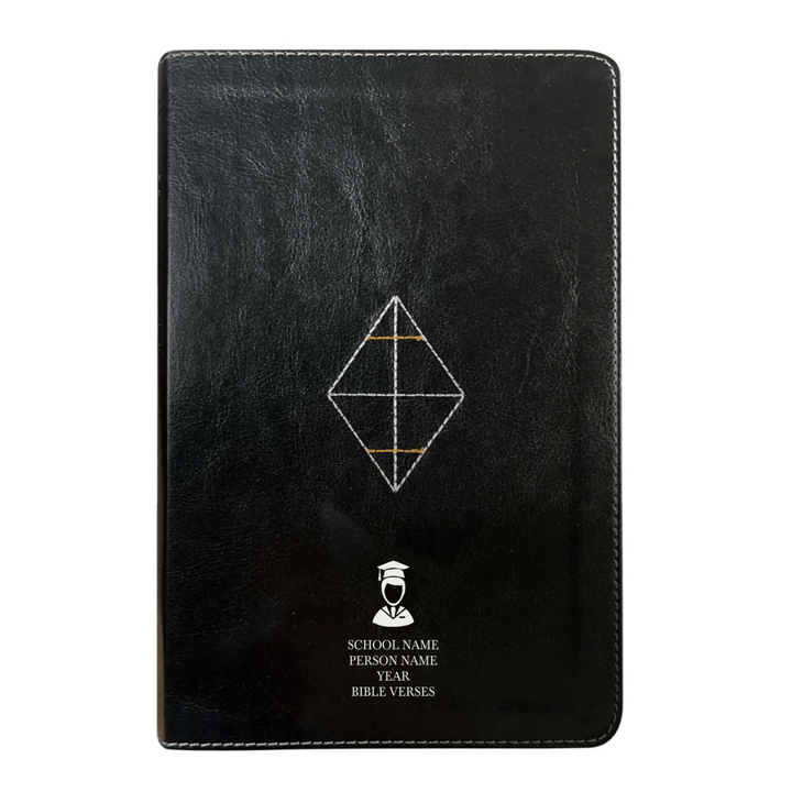 Personalized NASB 2020 Holy Bible Faux Leather Medium Print Size Thinline New American Standard Bible with Index Tabs Black | Shepherds Shelf - Shepherds Shelf