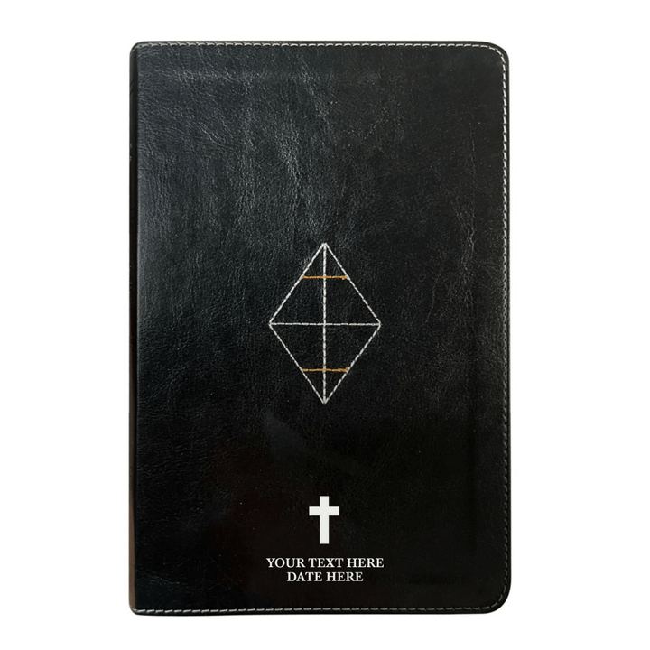 Personalized NASB 2020 Holy Bible Faux Leather Medium Print Size Thinline New American Standard Bible with Index Tabs Black | Shepherds Shelf - Shepherds Shelf
