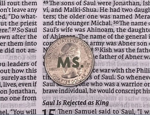 Print sample for this Bible