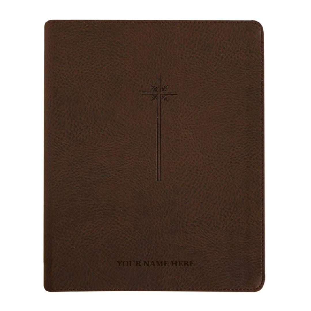 Personalized NIV Holy Bible Faux Leather Note Taking Bible Medium Print New International Version Bible Custom with Name, Date or Text Gift for Christian & Religious Celebrations | Shepherds Shelf - Shepherds Shelf