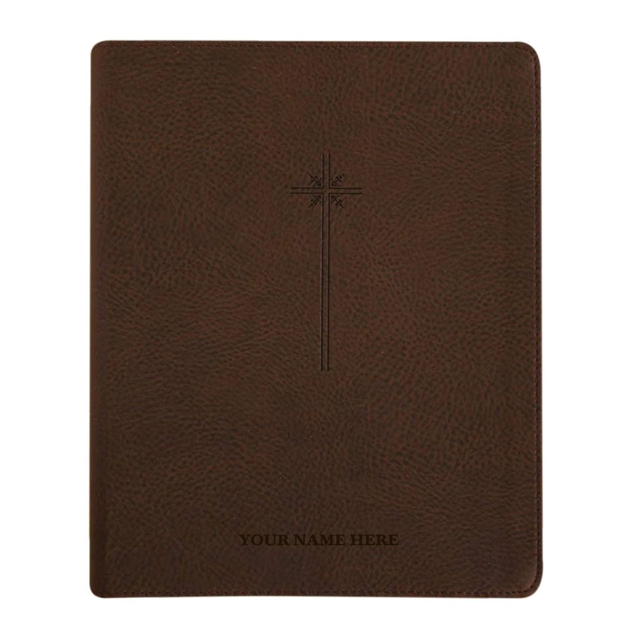 Personalized NIV Holy Bible Faux Leather Note Taking Bible Medium Print New International Version Bible Custom with Name, Date or Text Gift for Christian & Religious Celebrations | Shepherds Shelf - Shepherds Shelf
