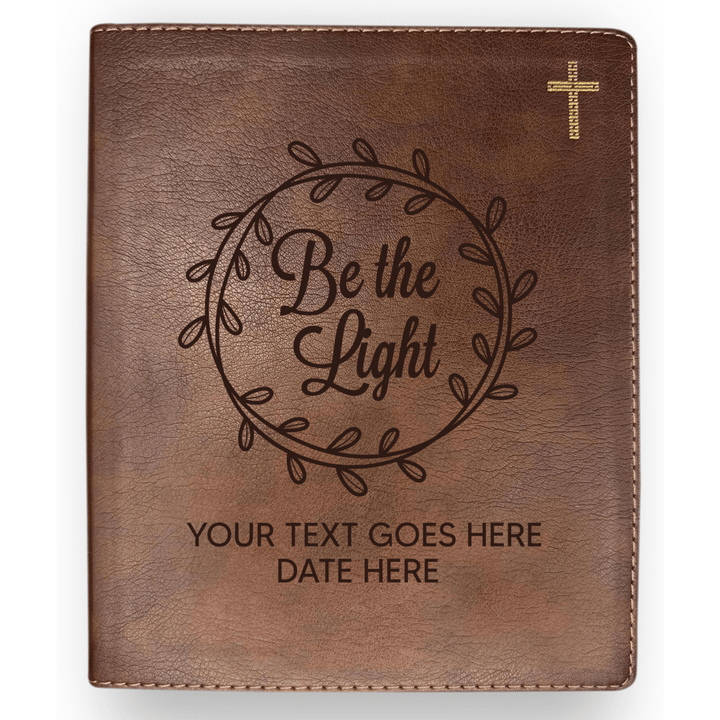Personalized NIV Journaling Bible With Be the Light Full Cover | Shepherds Shelf - Shepherds Shelf