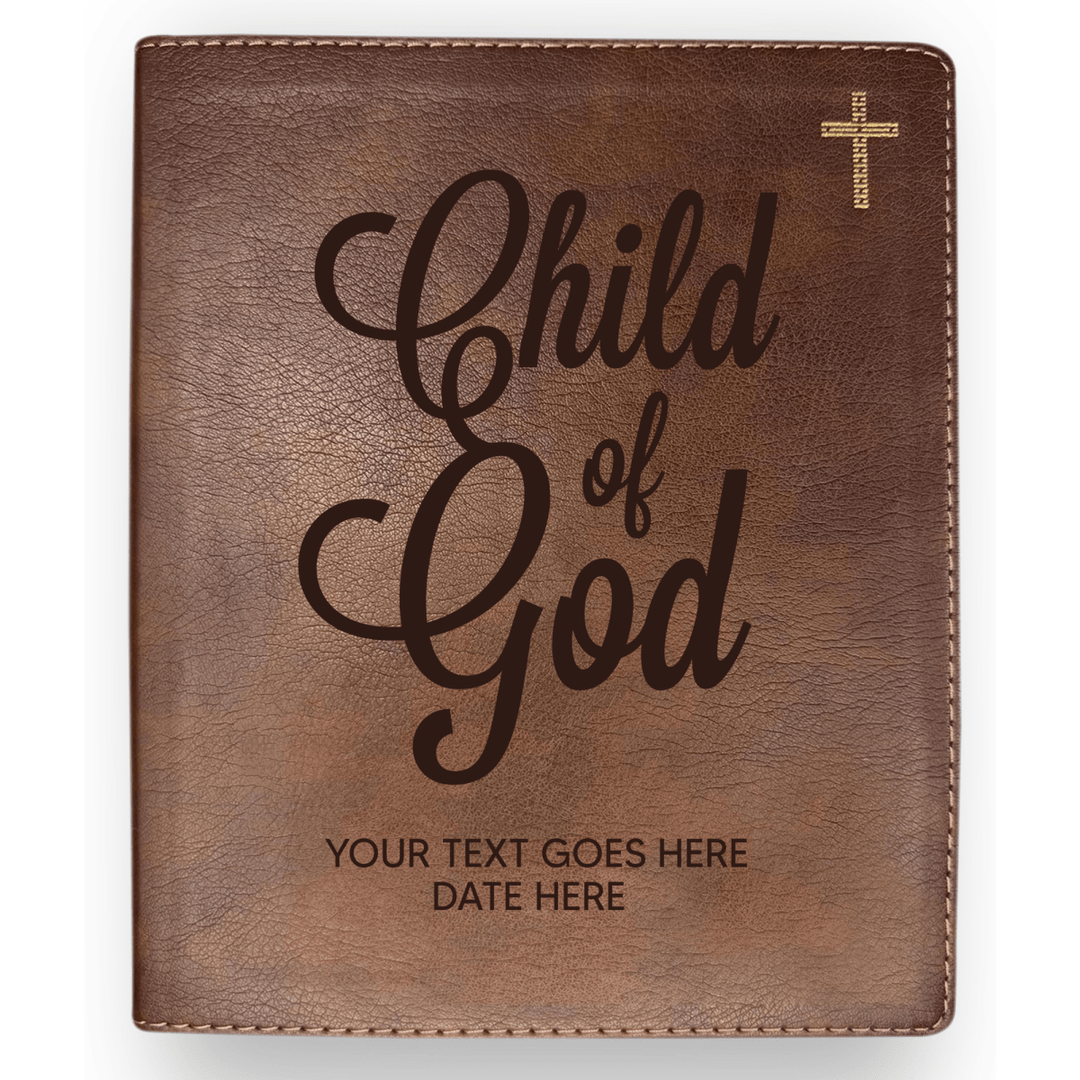 Personalized NIV Journaling Bible With Child of God Full Cover | Shepherds Shelf - Shepherds Shelf