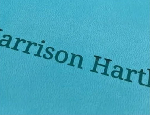 Actual personalization sample for this Bible