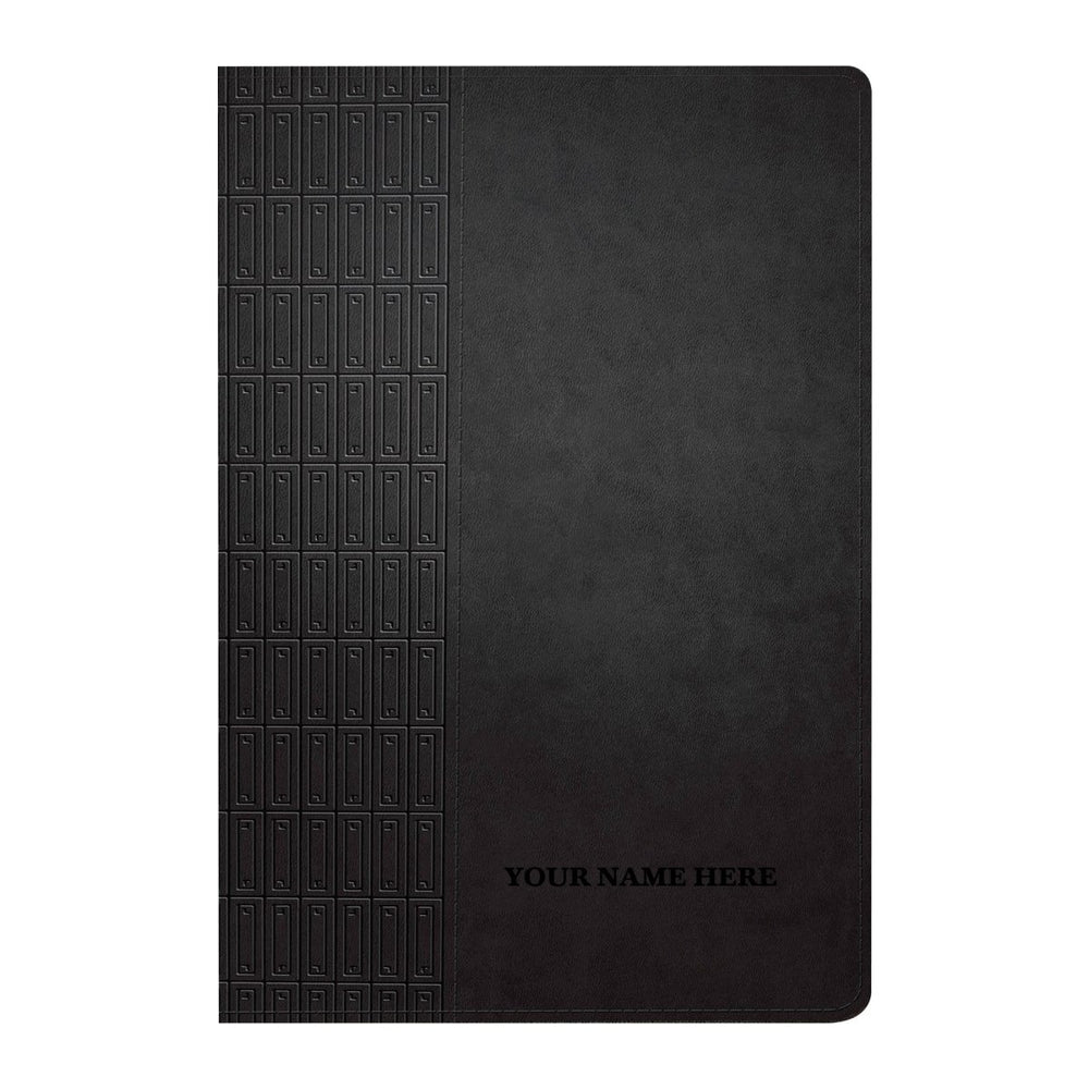 NLT Black Standard Size Premium Holy Bible Large Print