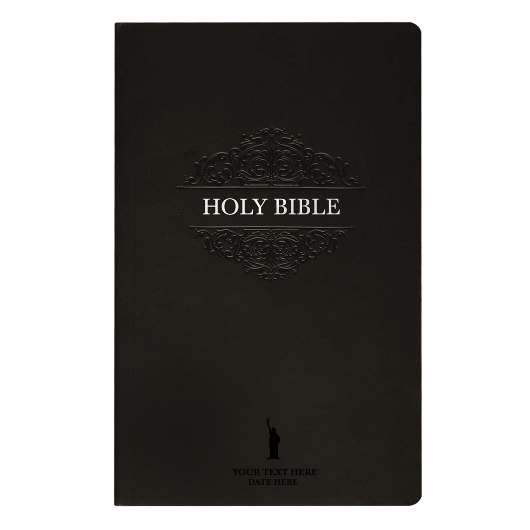 Personalized Soft Touch Black Custom NIV Bible | Shepherds Shelf - Shepherds Shelf