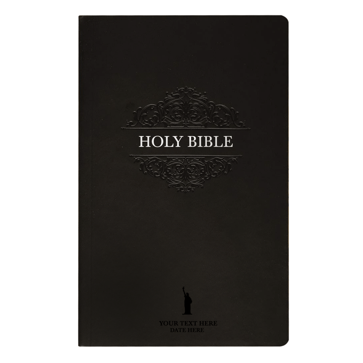 Personalized Soft Touch Black Custom NIV Bible | Shepherds Shelf - Shepherds Shelf