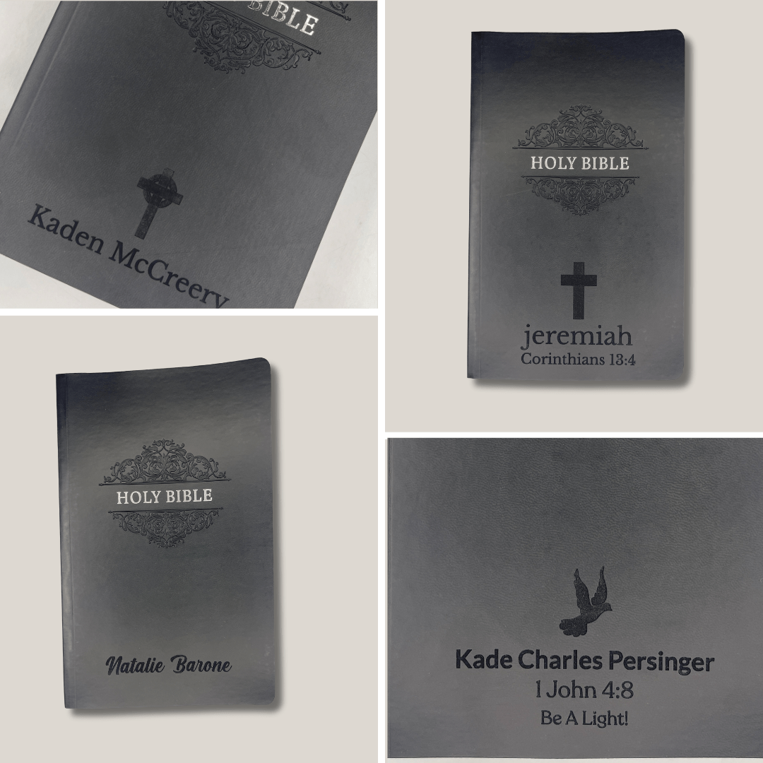 Personalized Soft Touch Black Custom NIV Bible | Shepherds Shelf - Shepherds Shelf