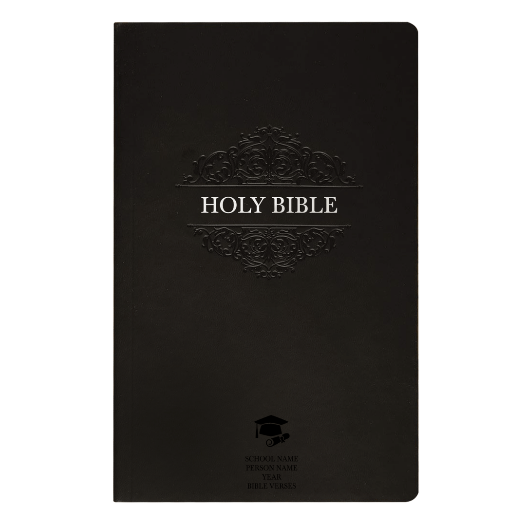 Personalized Soft Touch Black Custom NIV Bible | Shepherds Shelf - Shepherds Shelf