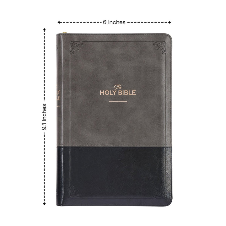 Personalized Two Tone KJV Holy Bible | Shepherds Shelf - Shepherds Shelf