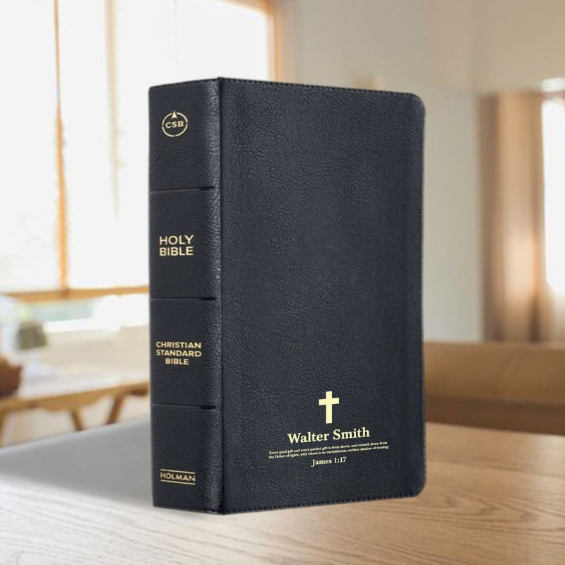 CSB Black Standard Size Christian Standard Holy Bible Large Print