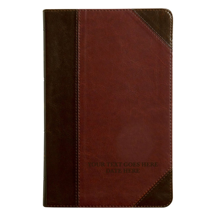 ESV Rich Brown Standard Size Holy Bible Medium Print
