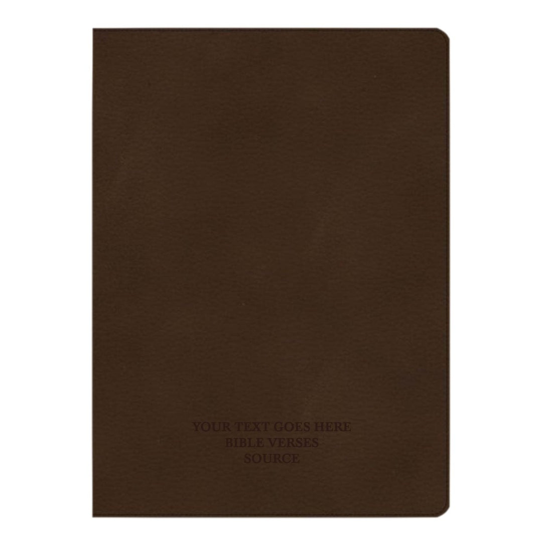 CSB Brown Study Size Christian Standard Holy Bible Large Print