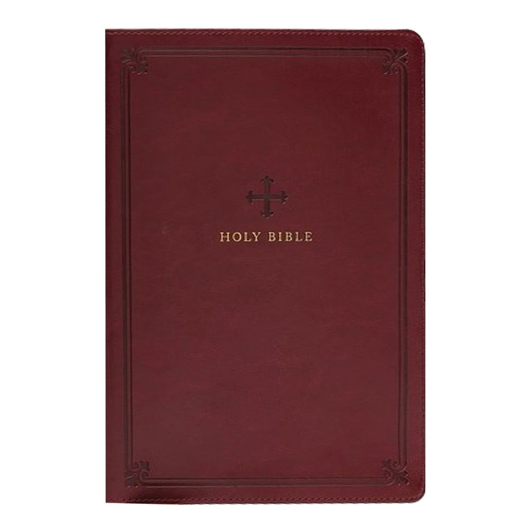 NRSV Red Study Size Holy Bible Large Print | Catholic Standard