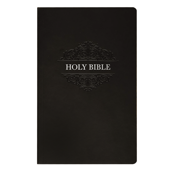 NIV Black Standard Size Soft Touch Holy Bible Small Print