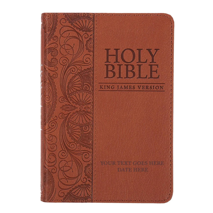 KJV Toffee Brown Mini Pocket