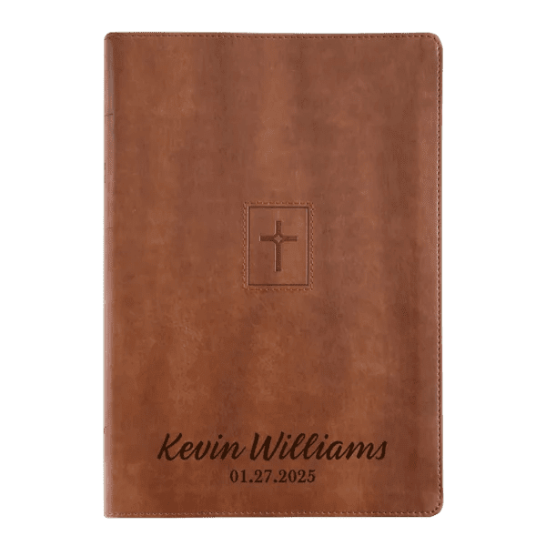 Standard brown personalized Bible
