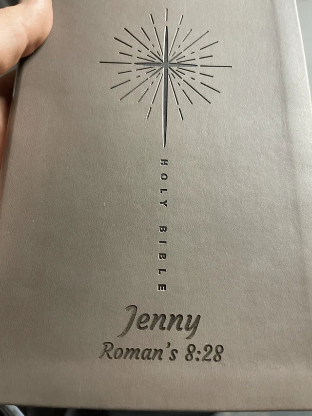 Customer photo of NLT Taupe Standard Size Trutone Holy Bible Small Print, shared by Sallie White with this review