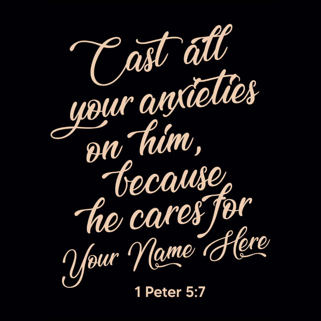 1  Peter 5:7 - Shepherds Shelf