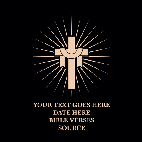 Cross With Sun Rays