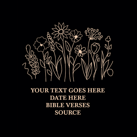 Personalized NIV International Version Black Bible