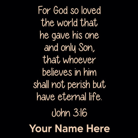 Personalized NIV International Version Black Bible