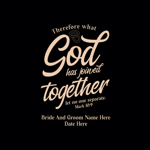 Mark 10:9