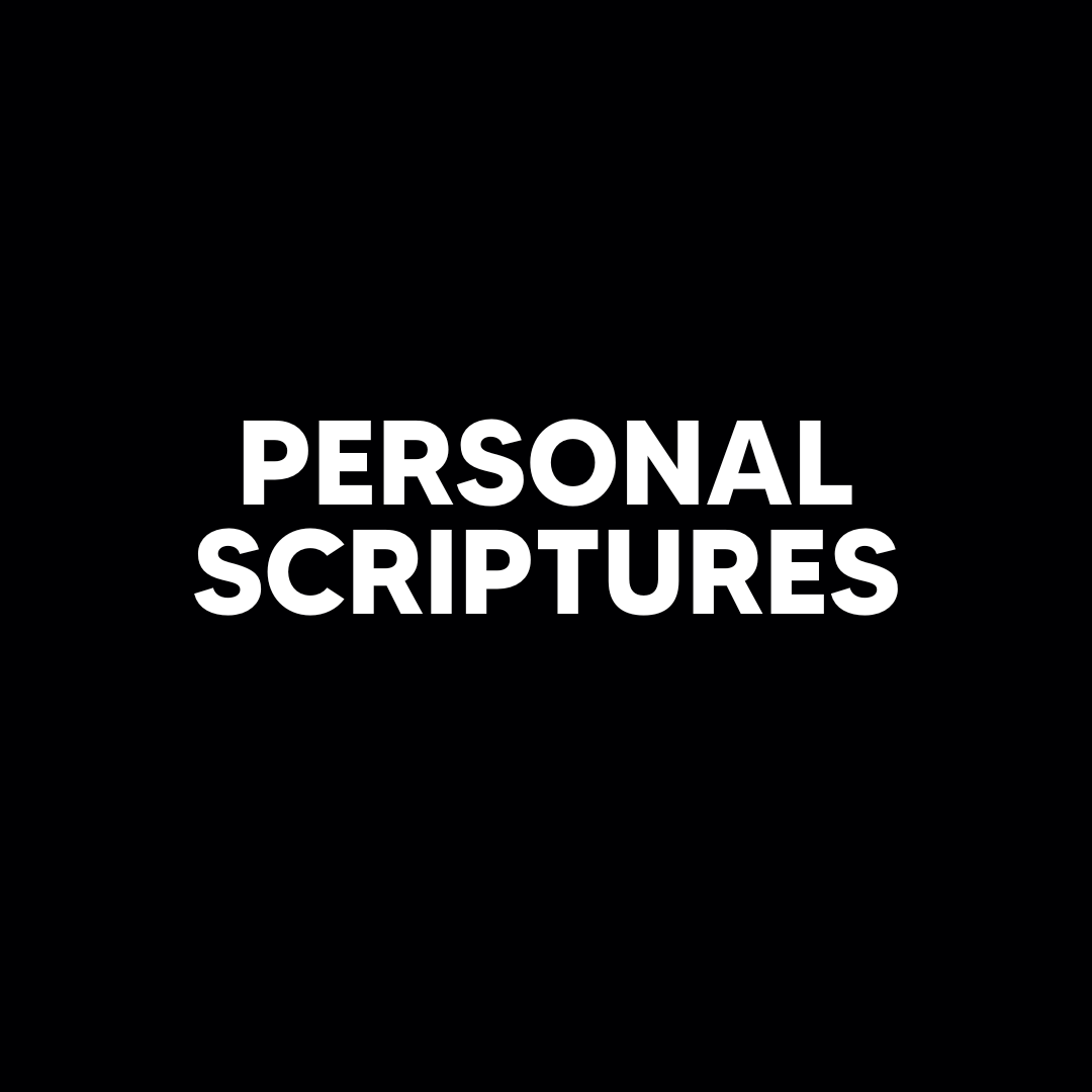 Personal Scriptures - Shepherds Shelf