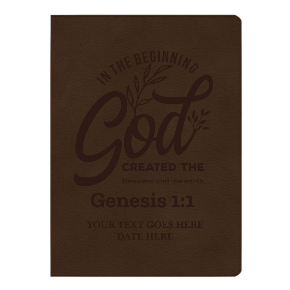 CSB Brown Study Size Holy Bible Large Print Size | Genesis 1:1
