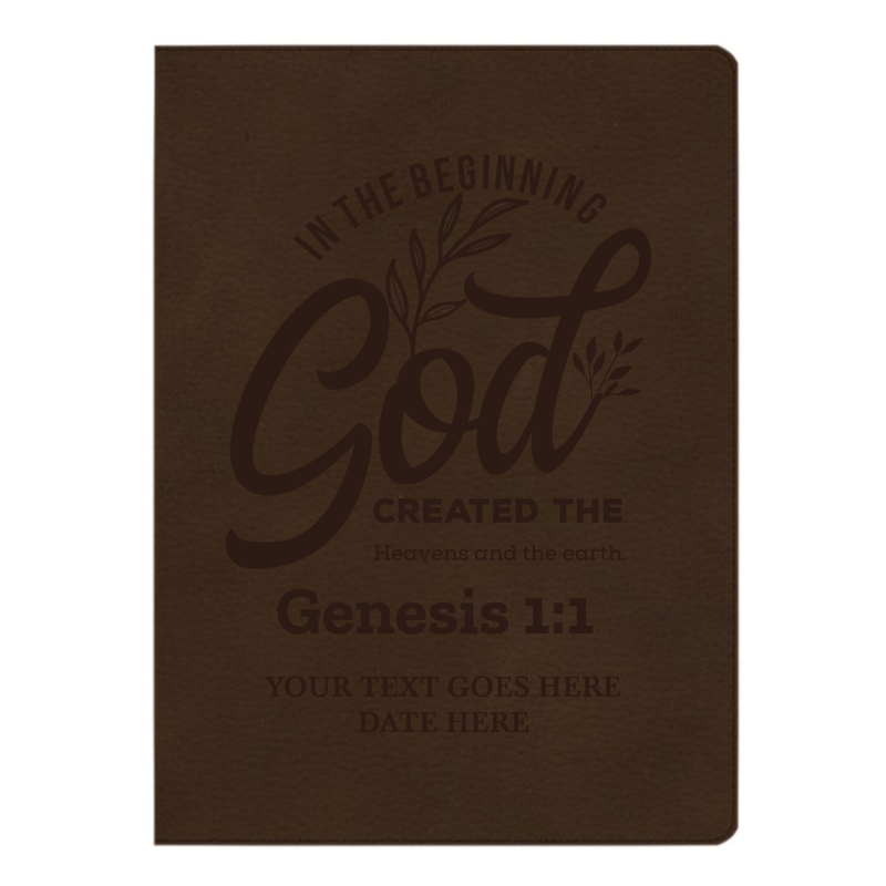 CSB Brown Study Size Holy Bible Large Print Size | Genesis 1:1