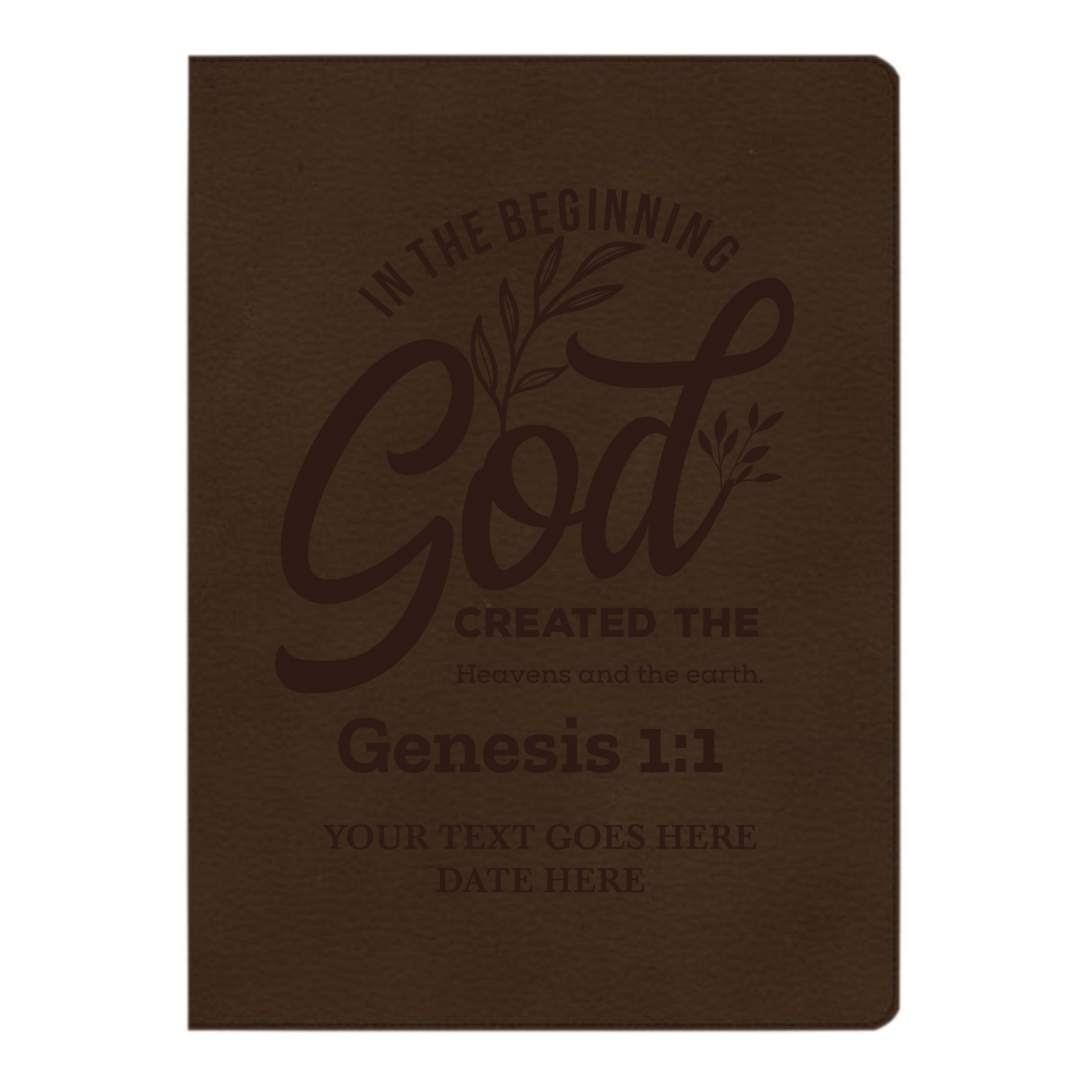 CSB Brown Study Size Holy Bible Large Print Size | Genesis 1:1