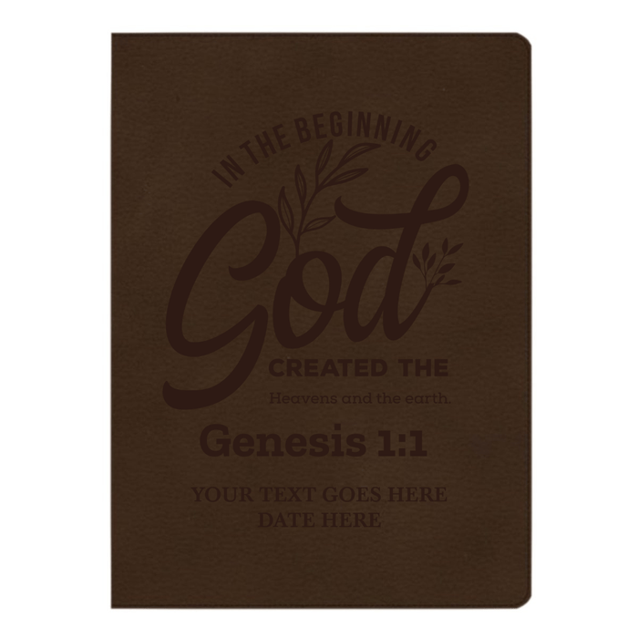 CSB Brown Study Size Holy Bible Large Print Size | Genesis 1:1