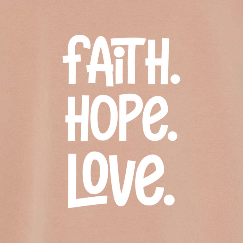 1 Corinthians 13:13 Unisex Pigment - Dyed Hoodie Sweatshirt - Shepherds Shelf